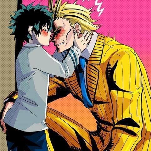 all might x deku wtf