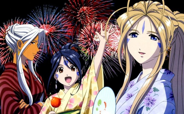 Oh My Goddess Anime Wallpaper Happy New Year