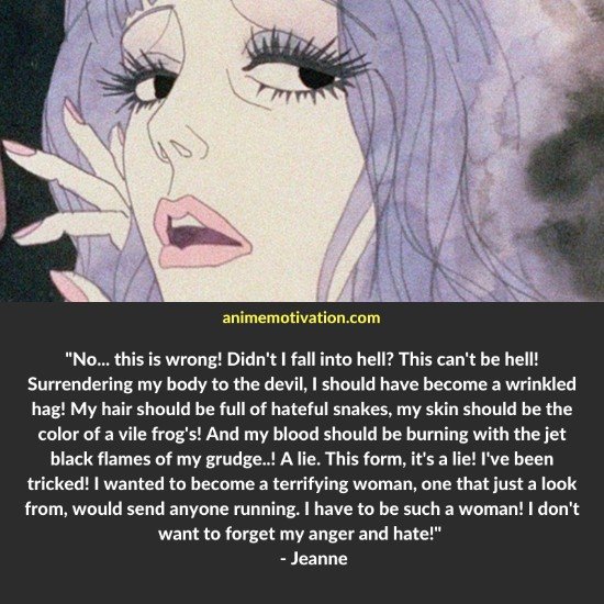 Jeanne belladonna of sadness quotes