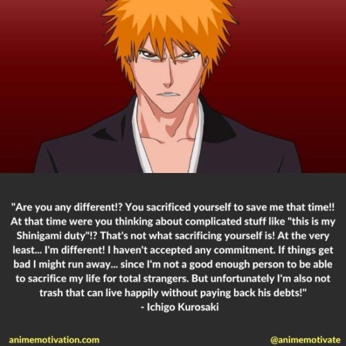 The 30+ Best Ichigo Kurosaki Quotes That Define His Character!