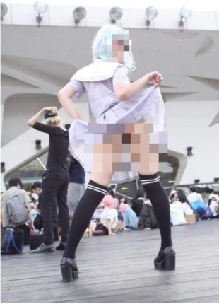 japanese cosplay girl sentenced anime convention