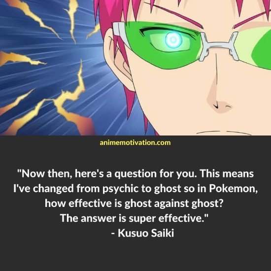 Kusuo Saiki Quotes (7)