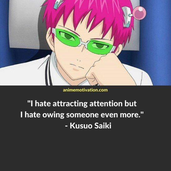 Kusuo Saiki Quotes