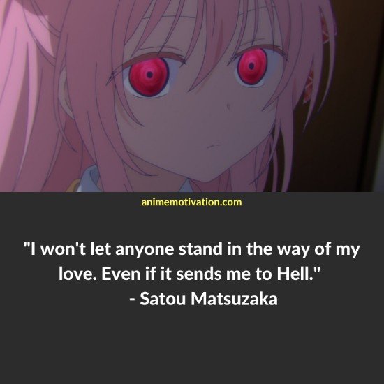 satou matsuzaka quotes 2 | https://animemotivation.com/happy-sugar-life-quotes/