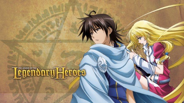 the legend of legendary heroes anime characters