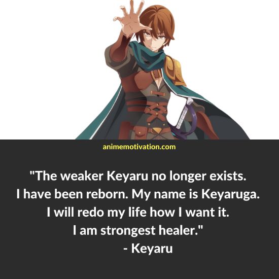Keyaru quotes redo of healer 7