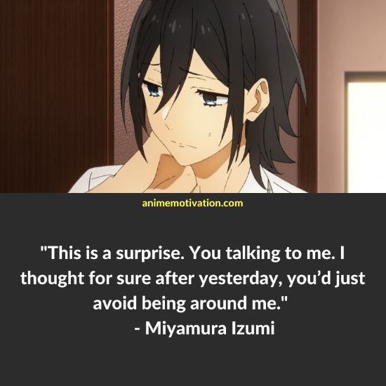 izumi miyamura from horimiya #anime #animeart #animequotes #inspiration  #inspirationalquotes #motivation #motivational…