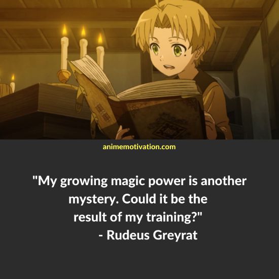 Rudeus Greyrat quotes 3 1 | https://animemotivation.com/mushoku-tensei-quotes/