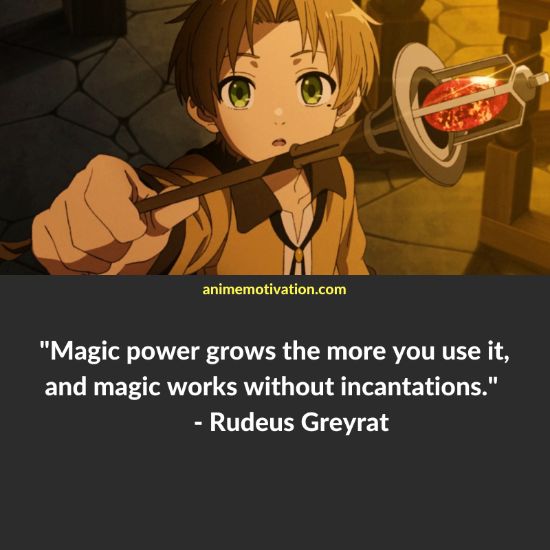 Rudeus Greyrat quotes 5 | https://animemotivation.com/mushoku-tensei-quotes/