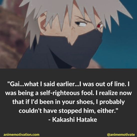 Kakashi Hatake Quotes Naruto 1