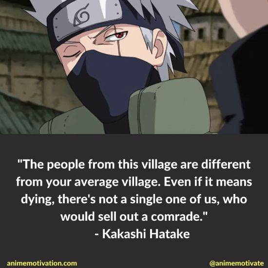Kakashi Hatake Quotes Naruto 11