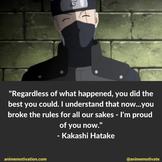 Kakashi Hatake Quotes Naruto 14