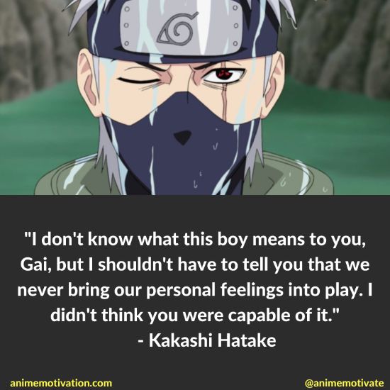 Kakashi Hatake Quotes Naruto 15