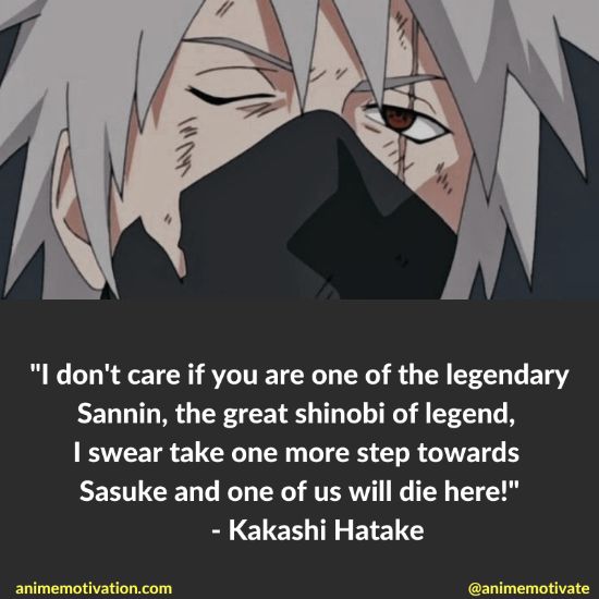 Naruto: As melhores frases do sensei Kakashi Hatake