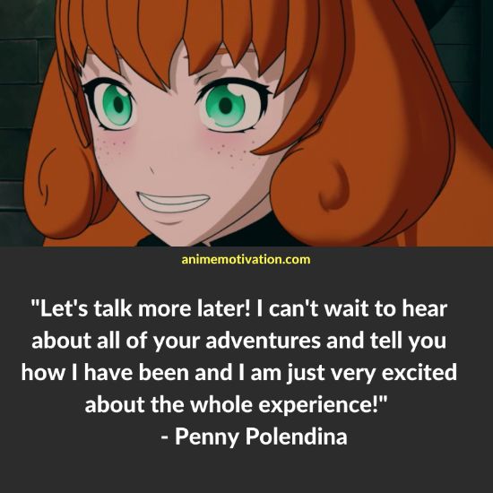 Penny Polendina RWBY quotes 1