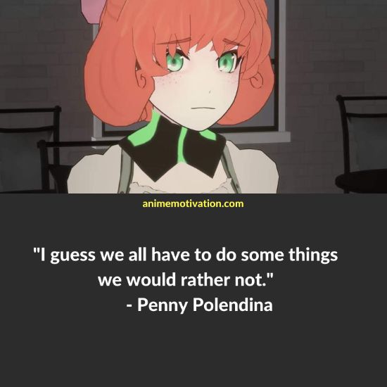 Penny Polendina RWBY quotes 2