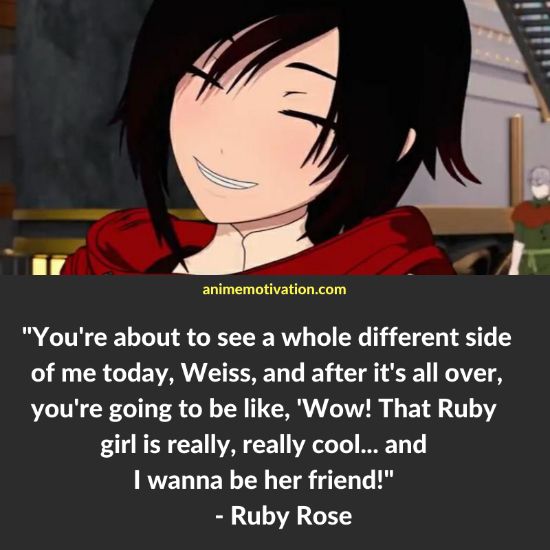 Ruby Rose RWBY quotes 12