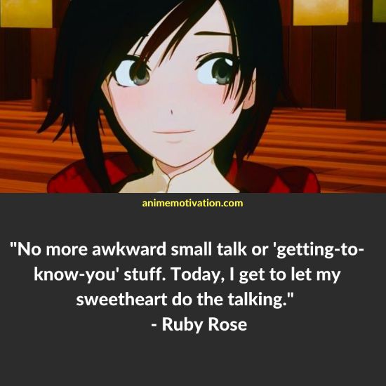 Ruby Rose RWBY quotes 14