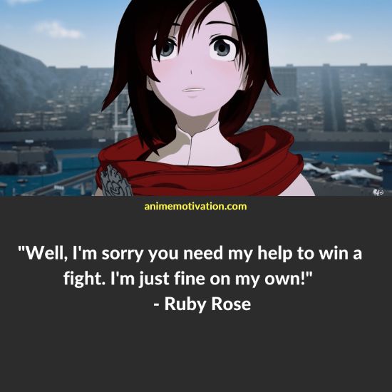 Ruby Rose RWBY quotes 16