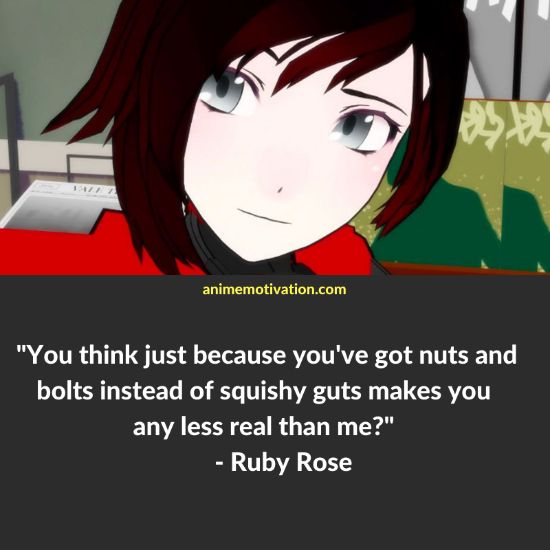 Ruby Rose RWBY quotes 17