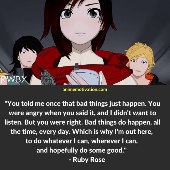 Ruby Rose RWBY quotes 7