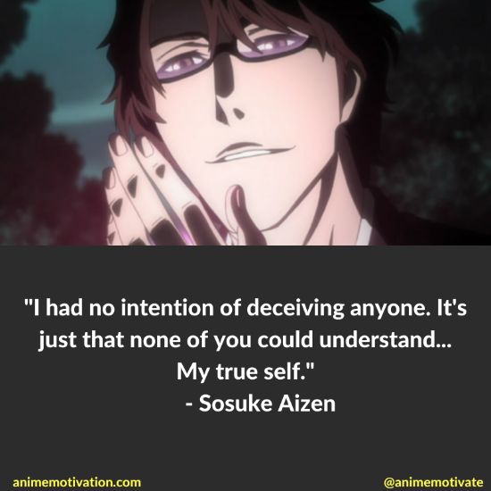 Sosuke Aizen Quotes Bleach 3