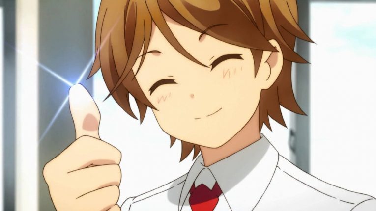 Anime Boy Thumbs Up Trope