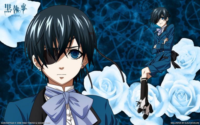 Ciel British Anime Character Wallpaper