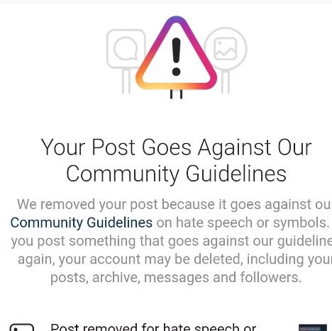 instagram guidelines racism