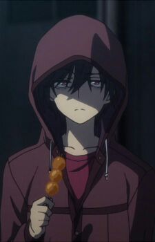 Anime Character Wearing Hoodie