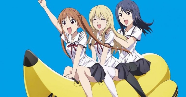 Aho Girl characters banana