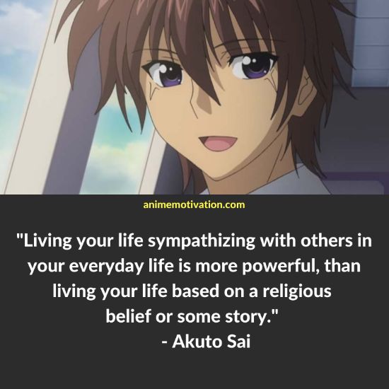 Living your life sympathizing with others in your everyday life is more powerful, than living your life based on a religious belief or some story.