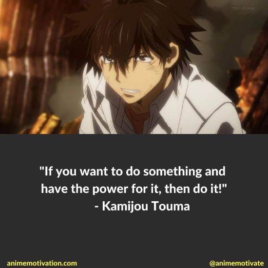 If you want to do something and have the power for it, then do it!