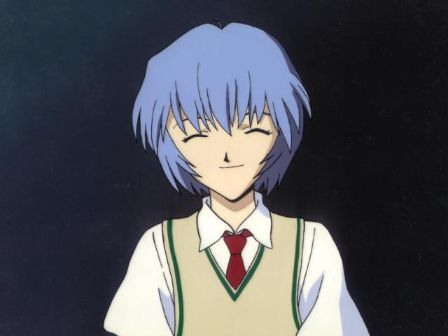 Rei Ayanami smile