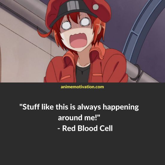 Stuff like this is always happening around me! - Red Blood Cell
