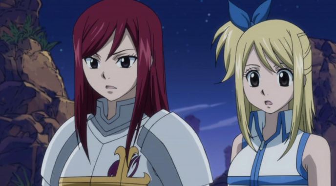 lucy with erza