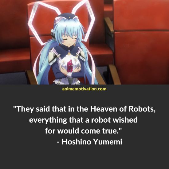 Hoshino Yumemi quotes planetarian 8