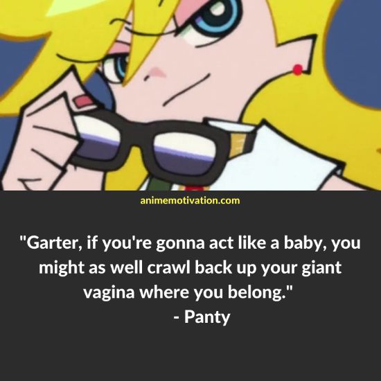 Panty quotes panty and stocking 4