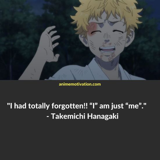 Takemichi Hanagaki quotes tokyo revengers 2