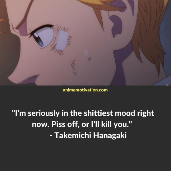 Takemichi Hanagaki quotes tokyo revengers 9