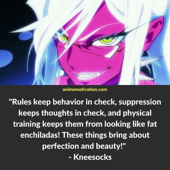kneesocks quotes panty and stocking