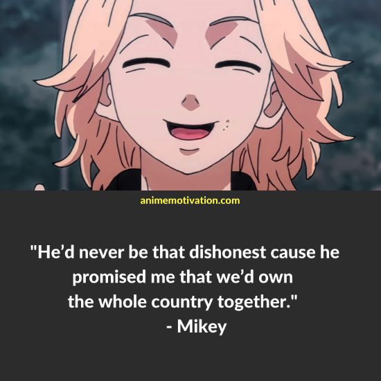 mikey quotes tokyo revengers