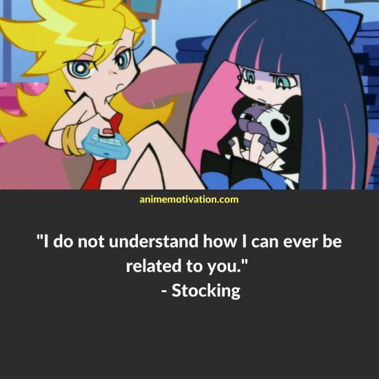 stocking quotes panty and stocking 4