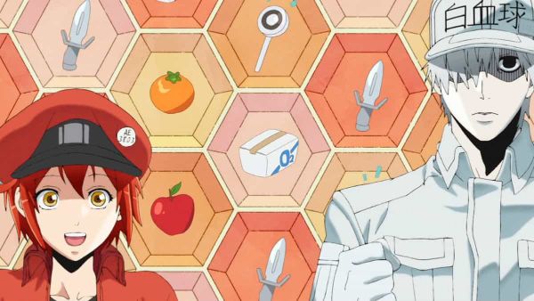 Cells At Work red blood cell and white scene