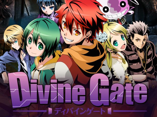 Divine Gate cover visuals | https://animemotivation.com/best-action-anime/