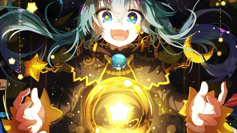 Magic Anime Wallpaper Cute Girl