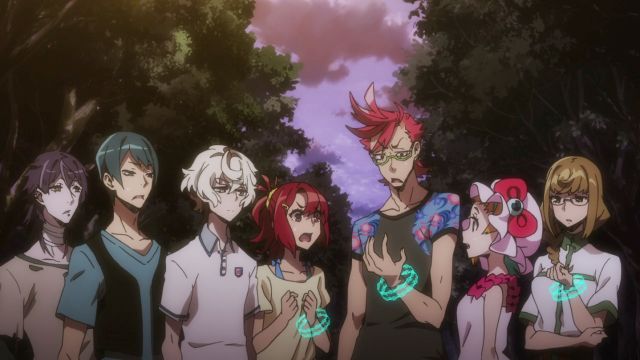 Kiznaiver characters anime scene