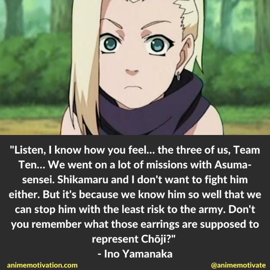 The 13 Best Ino Yamanaka Quotes (With Images)