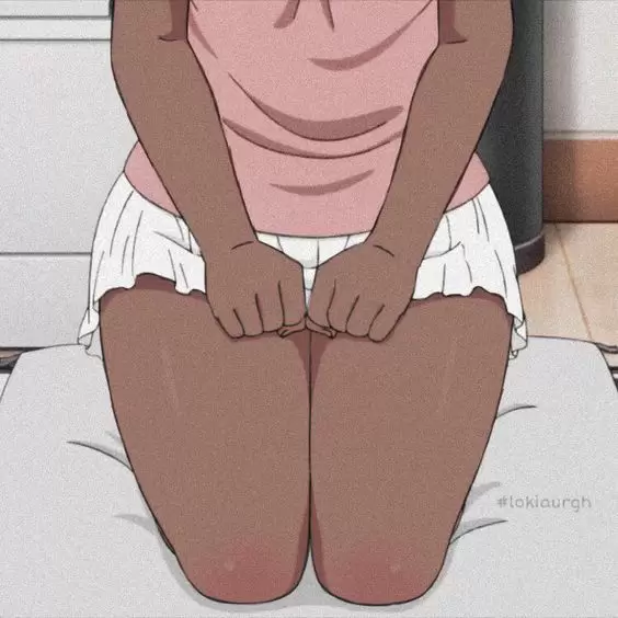 Black Brown Anime Thighs Delicious