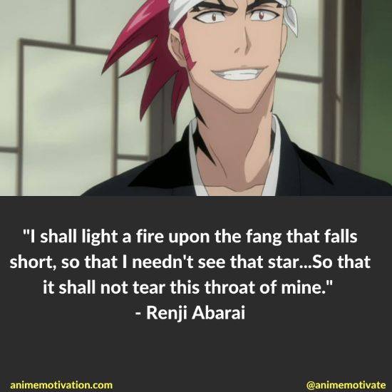 The 18+ Greatest Renji Abarai Quotes From Bleach!